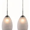 Winner Fönsterlampor 2-Pack Opal/Krom