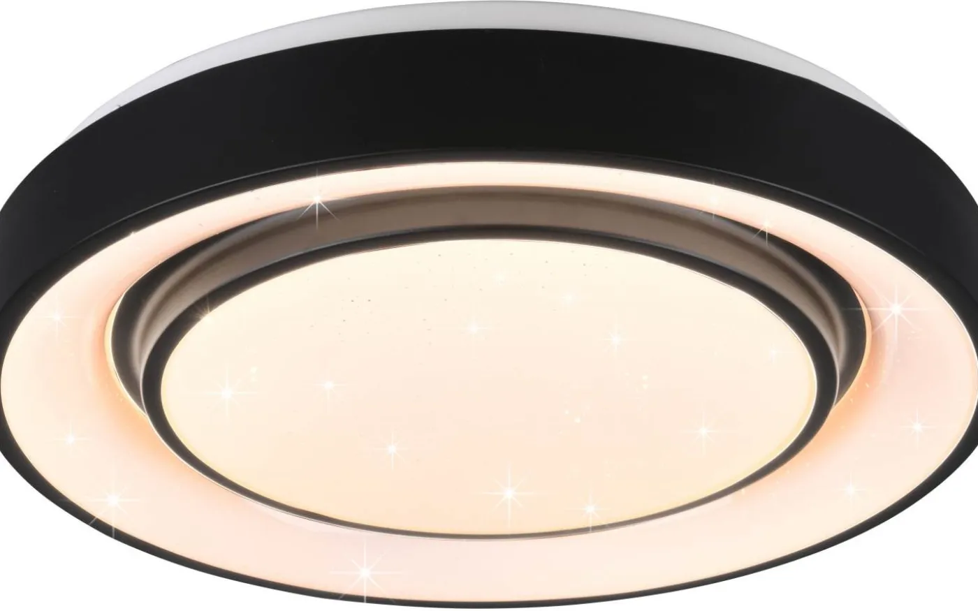 WiZ Mona Plafond LED mattsvart stjärnljus RGBW