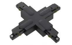 X-Koppling GB38-2 Global 1-Fas Skena Mattsvart