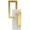 Yacht Vägglampa 33cm Guld