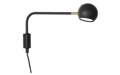 Yes Vägglampa 45cm Svart