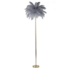 Yoga Golvlampa Palm 160cm Grå/Guld