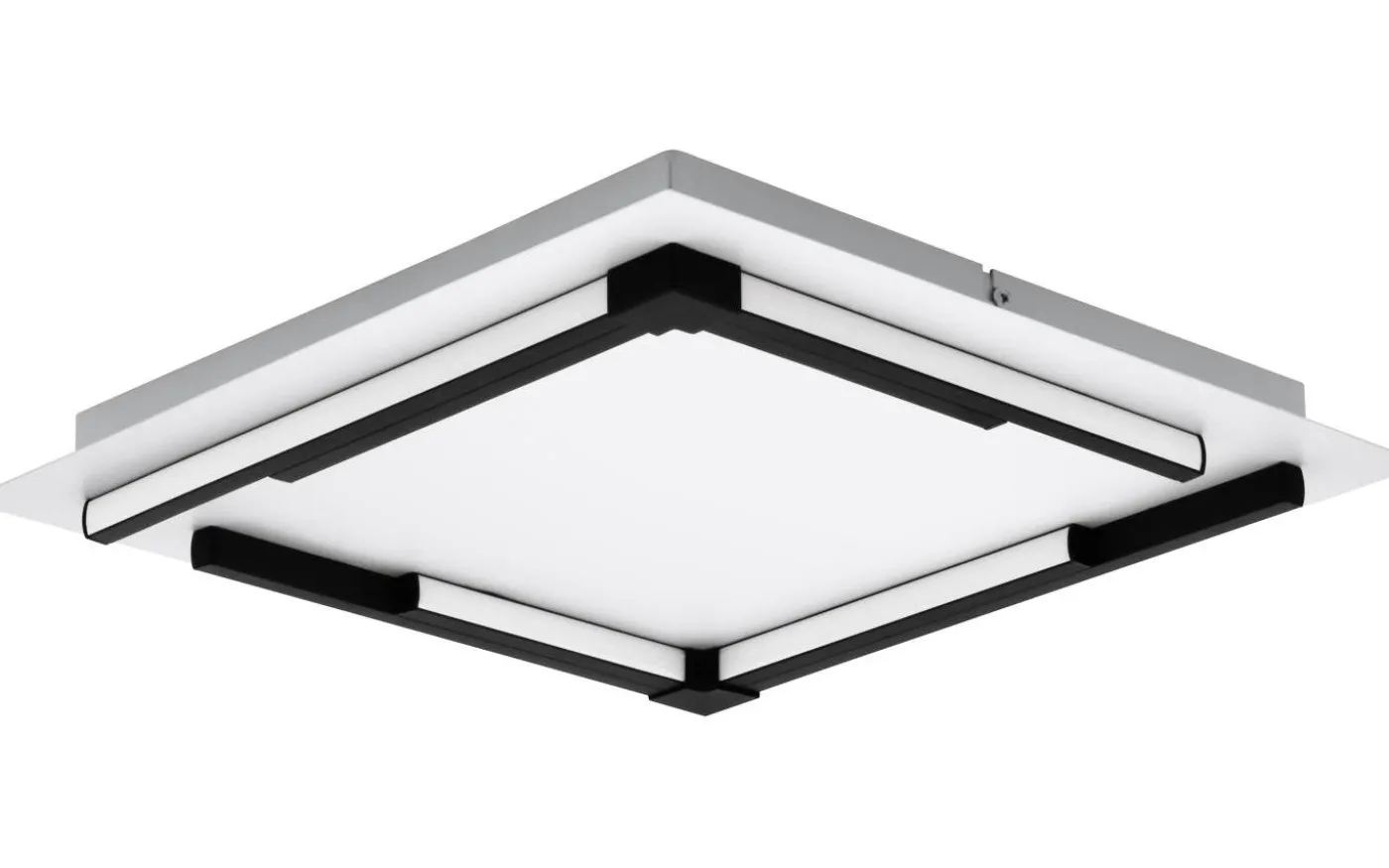 Zampote Plafond 38cm 3000K 25W Svart/Vit