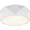 Zandor Plafond 3xE27 matt vit