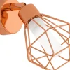 Zapata Vägglampa LED 3000K 3W Koppar