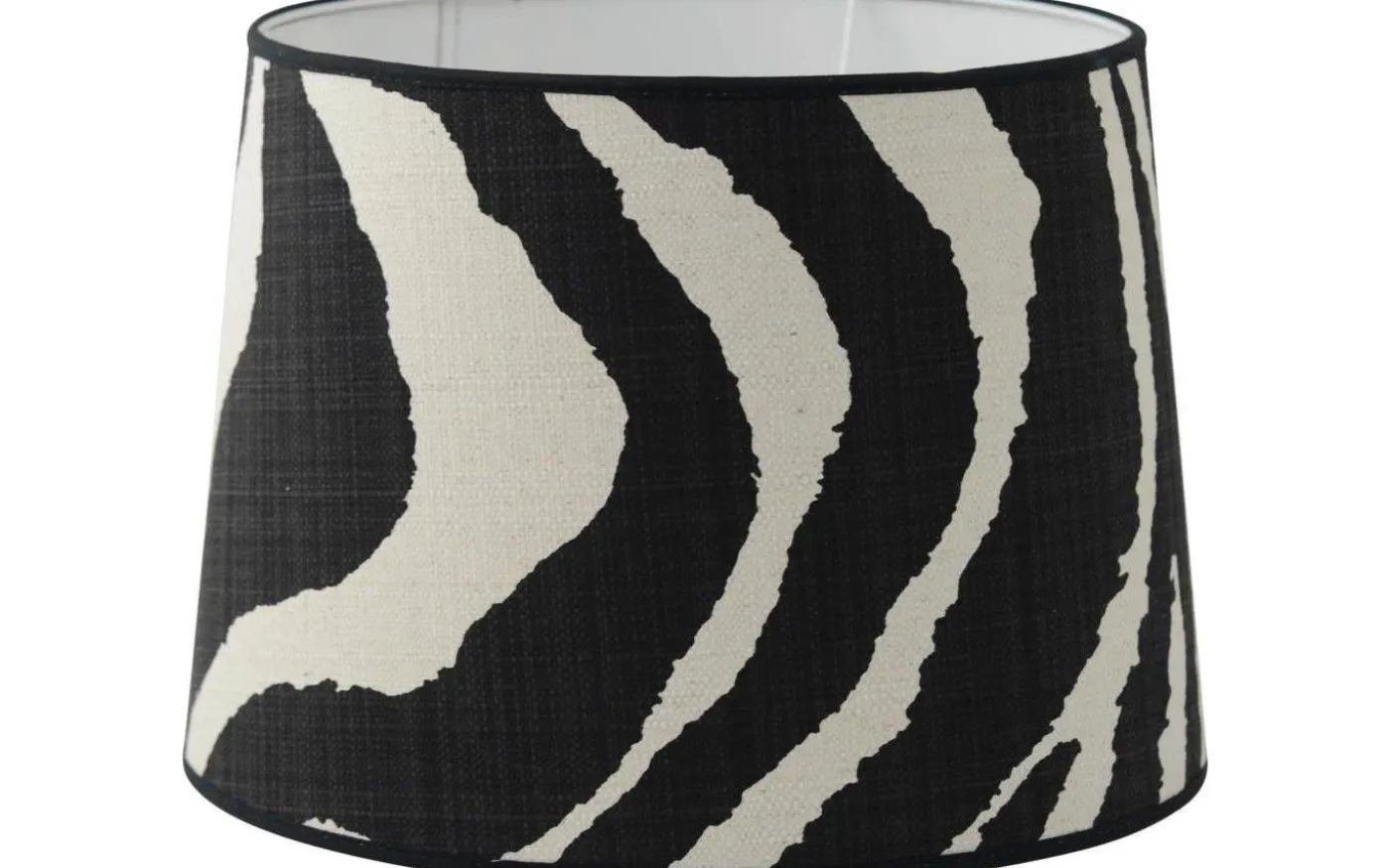 Zebra Lampskärm Ø24cm Svart/Vit