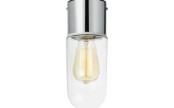 Zen Taklampa Badrum IP44 Krom/Klar