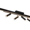 Zeno Spotlight LED 6-delat mattsvart