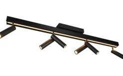 Zeno Spotlight LED 6-delat mattsvart