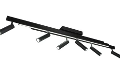 Zeno Spotlight LED 6-delat mattsvart