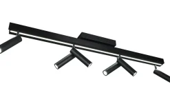 Zeno Spotlight LED 6-delat mattsvart