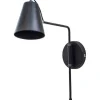 Zenzi 1 Vägglampa Svart