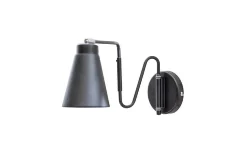 Zenzi Twist Vägglampa Svart