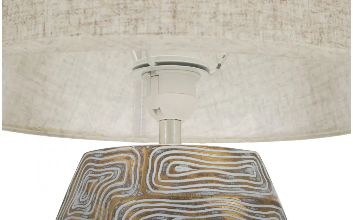 Zeta Bordslampa 90cm Beige