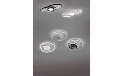 Zibal Plafond LED grå