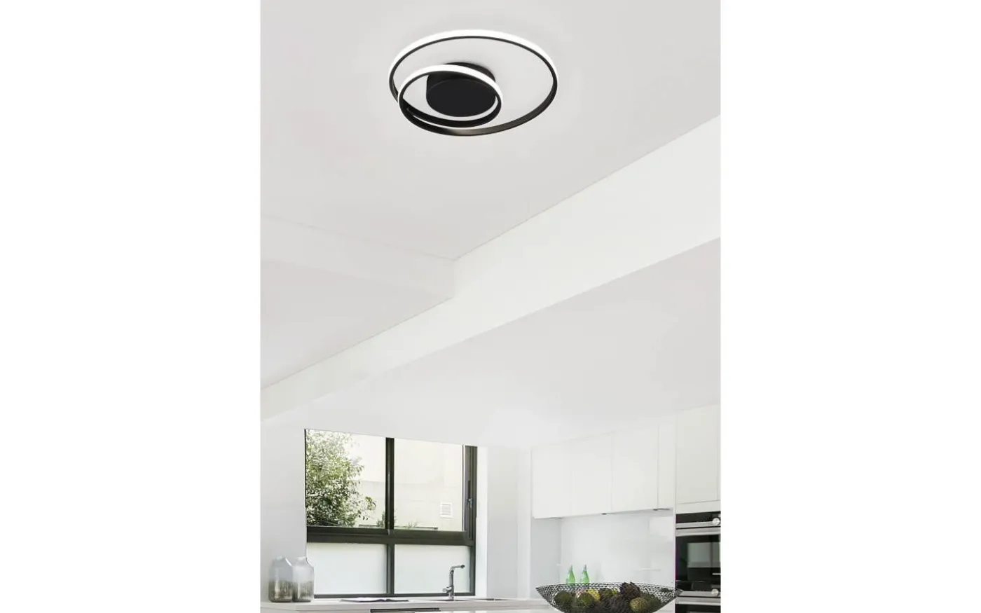 Zibal Plafond LED mattsvart