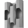 Zinacua Vägglampa LED 3000K 4x4,5W Silver