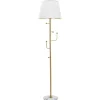 Zodiac Golvlampa Hängare 173cm Guld/Vit