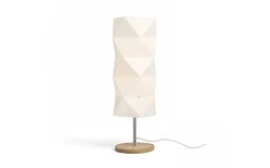 Zumba Bordslampa 47cm Vit/Trä/Krom