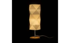 Zumba Bordslampa 47cm Vit/Trä/Krom