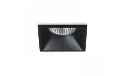 Zuri Sq Infälld Spotlight Svart GU10